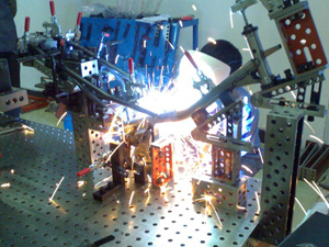 三維多功能柔性焊接平臺